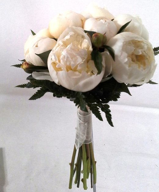 Ramo Novia Peonia Blanca