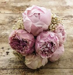 Ramo Novia Peonias Preservado