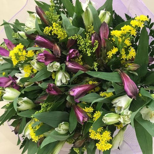 Ramo Silvestre con Alstroemeria
