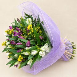 Buquê selvagem com Alstroemeria