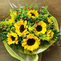 Ramo Toscano de Girasoles