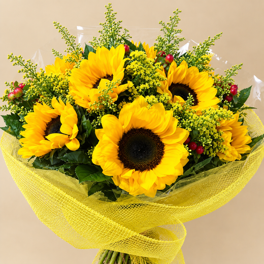 Bouquet de tournesols toscans