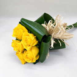 Buquês de 6 rosas para dar de presente