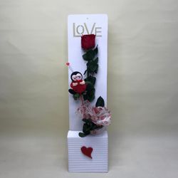 Rosa Preservada Love Mariquita