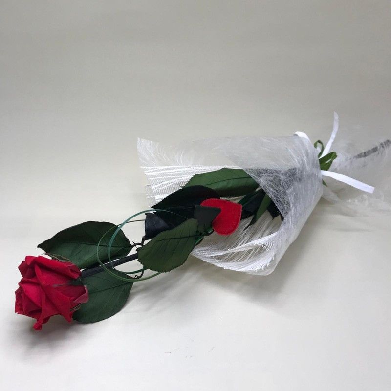 Rosas Preservadas Colores 45/50 cm Amarillo