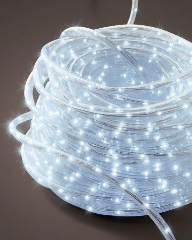 Tubo Micro Luces Cool White Ø7Mm. X 10Mts. (185 Led)