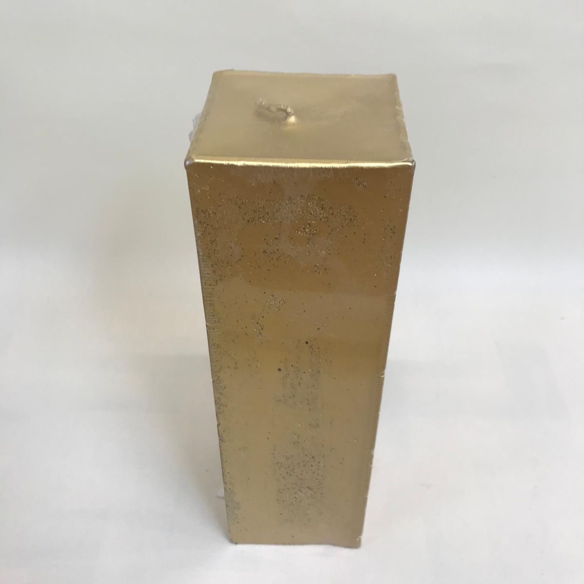 Vela Avila Oro Cuadrada 8 x 8 x 16