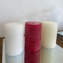 VELA CIRIO RÚSTICA Ø 10 X H 15CM  (90 H.)