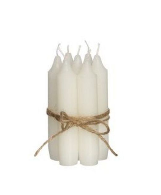 Vela de Cirio Blanca Ø 2,2 X H11Cm. (7U.)