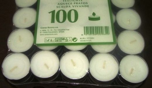 Chauffe-assiettes Bougies 4/h