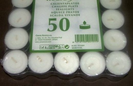Chauffe-assiettes Bougies 4/h
