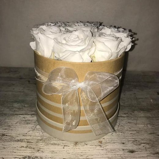 White Box White Roses Eternal