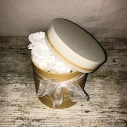 White Box White Roses Eternal